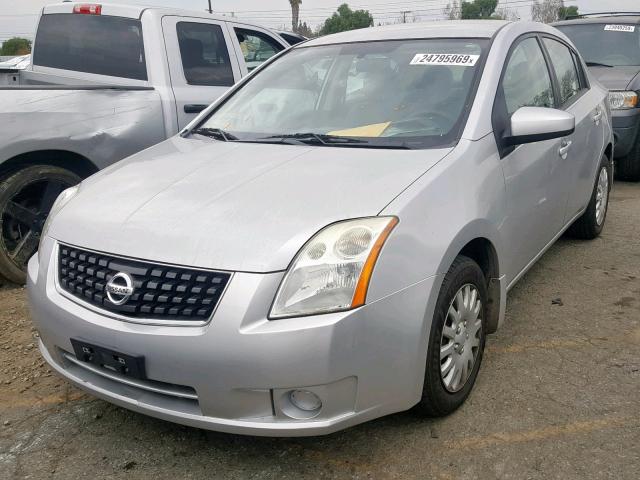 3N1AB61E59L645449 - 2009 NISSAN SENTRA 2.0 SILVER photo 2