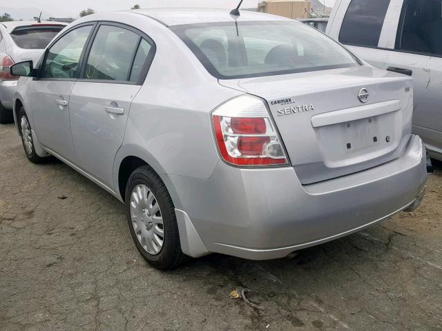 3N1AB61E59L645449 - 2009 NISSAN SENTRA 2.0 SILVER photo 3