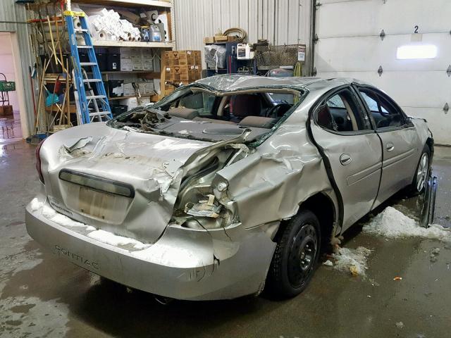 2G2WP552X71177090 - 2007 PONTIAC GRAND PRIX SILVER photo 4