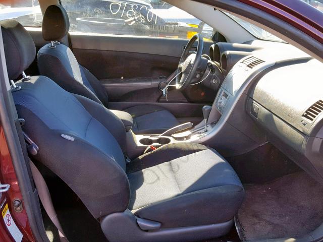JTKDE167X70152836 - 2007 TOYOTA SCION TC Bordo foto 5