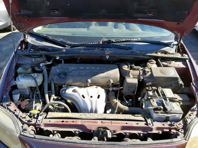 JTKDE167X70152836 - 2007 TOYOTA SCION TC Bordo foto 7