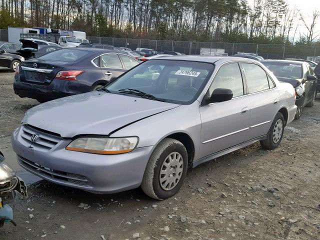 1HGCF86642A019042 - 2002 HONDA ACCORD VAL SILVER photo 2