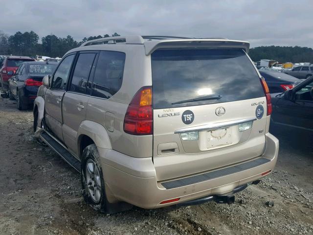 JTJBT20XX60103067 - 2006 LEXUS GX 470 GOLD photo 3