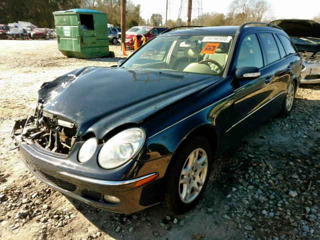 WDBUH56J06A769123 - 2006 MERCEDES-BENZ E 350 WAGO BLUE photo 2