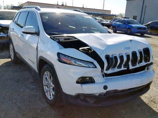 1C4PJLCS6EW122845 - 2014 JEEP CHEROKEE L WHITE photo 1