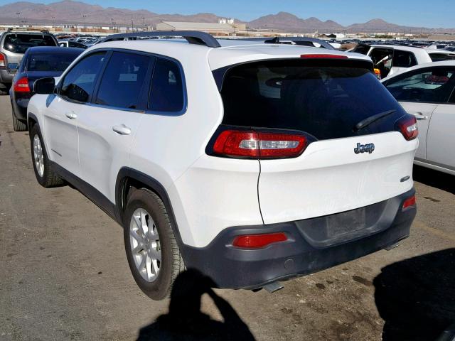 1C4PJLCS6EW122845 - 2014 JEEP CHEROKEE L WHITE photo 3