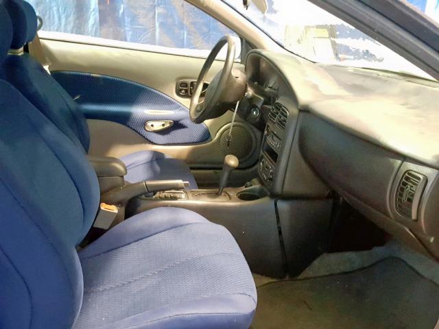 1G8ZY12712Z274669 - 2002 SATURN SL1 BLUE photo 5