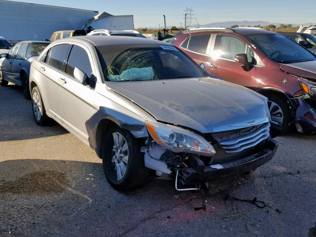 1C3CCBAB0EN213545 - 2014 CHRYSLER 200 LX SILVER photo 1