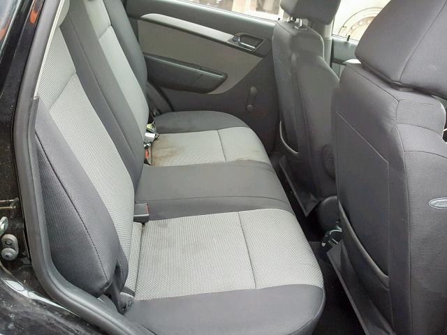 KL1TD6DE4AB127504 - 2010 CHEVROLET AVEO LS BLACK photo 6