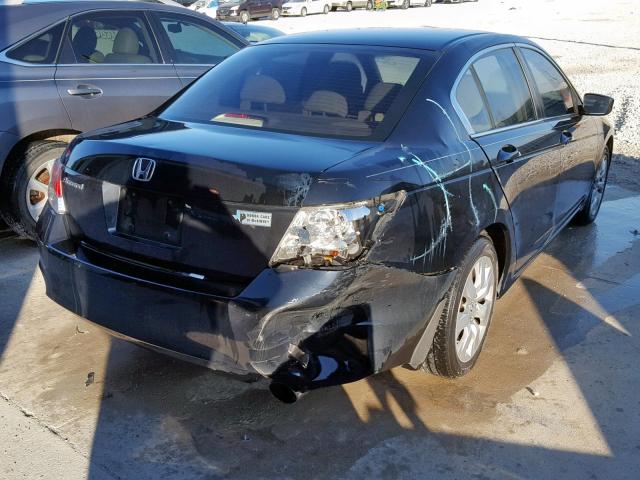 1HGCP26799A044032 - 2009 HONDA ACCORD EX BLACK photo 4