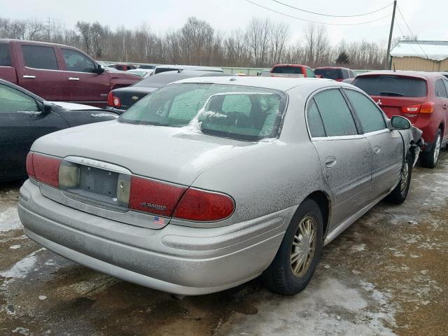 1G4HP52KX5U206612 - 2005 BUICK LESABRE CU SILVER photo 4