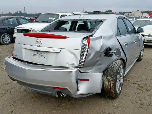 1G6DF5E52C0114221 - 2012 CADILLAC CTS LUXURY SILVER photo 4