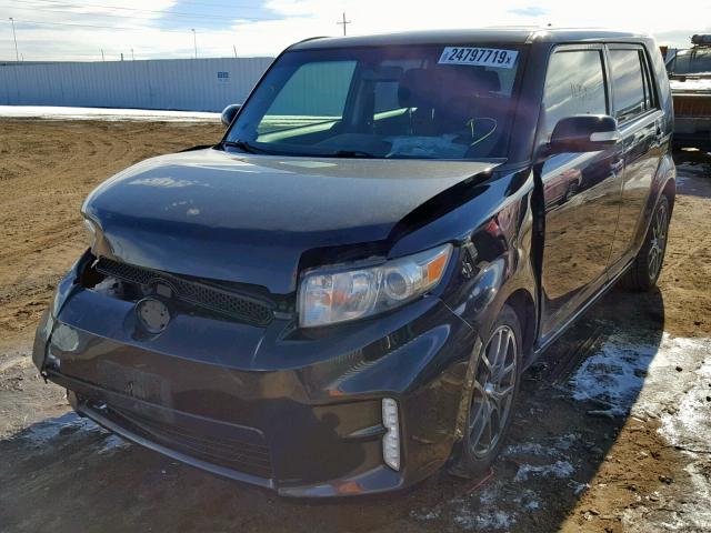 JTLZE4FE3DJ035302 - 2013 TOYOTA SCION XB BLACK photo 2