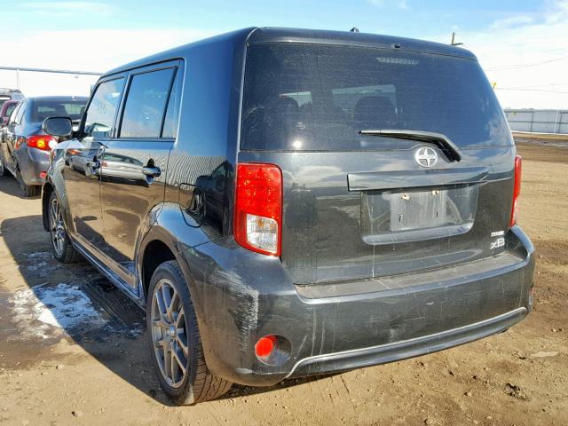 JTLZE4FE3DJ035302 - 2013 TOYOTA SCION XB BLACK photo 3