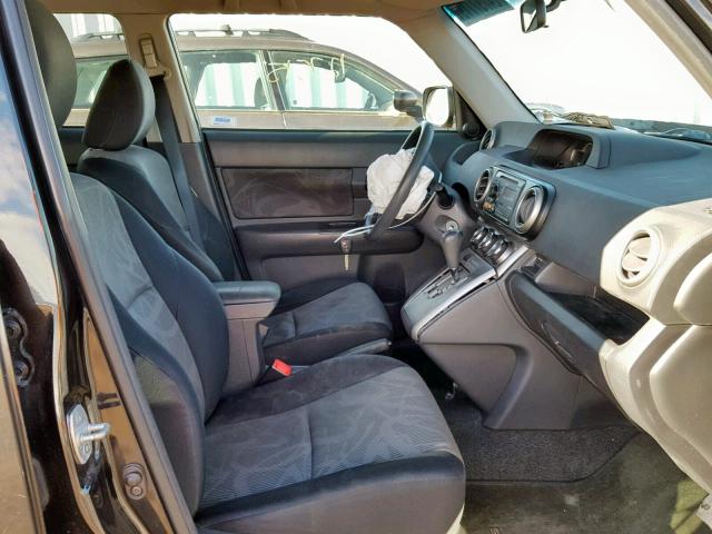 JTLZE4FE3DJ035302 - 2013 TOYOTA SCION XB BLACK photo 5