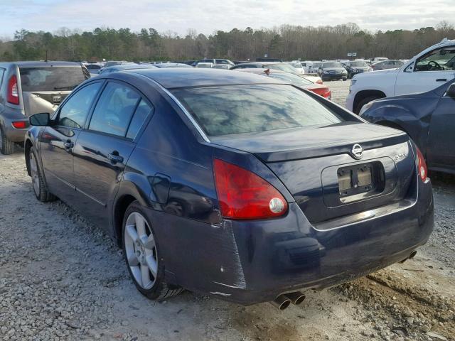 1N4BA41E44C879844 - 2004 NISSAN MAXIMA SE BLUE photo 3