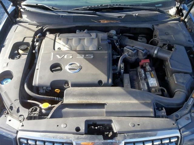 1N4BA41E44C879844 - 2004 NISSAN MAXIMA SE BLUE photo 7