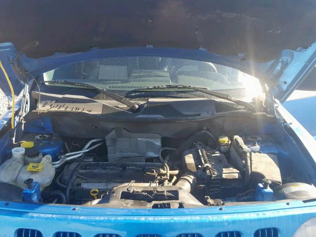 1J8FT28058D723082 - 2008 JEEP PATRIOT SP BLUE photo 7