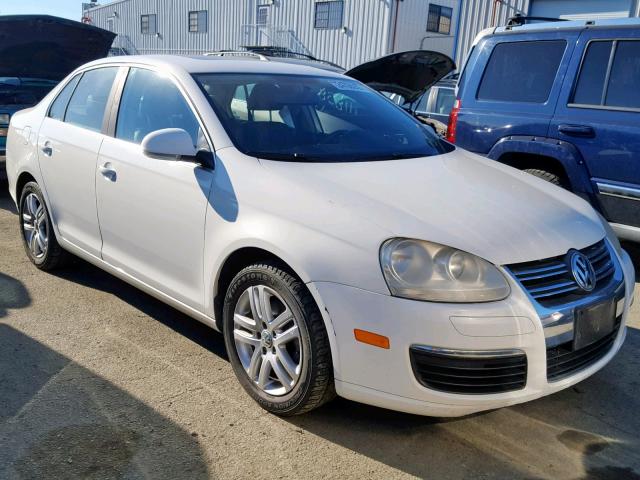 3VWSG71K27M011387 - 2007 VOLKSWAGEN JETTA 2.5 WHITE photo 1