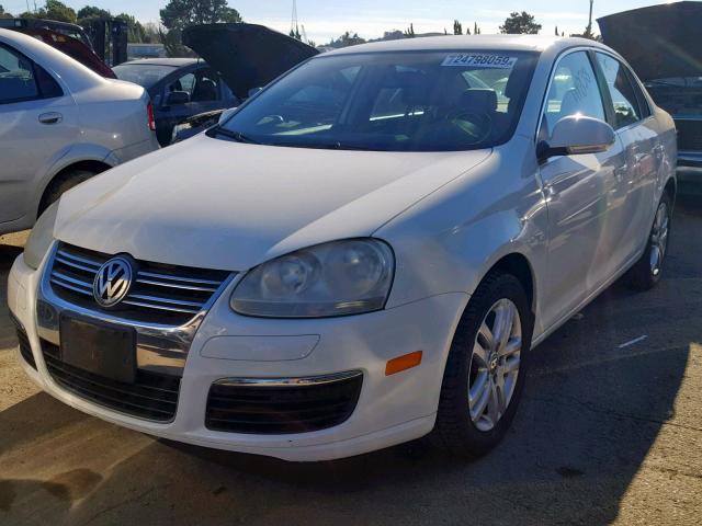 3VWSG71K27M011387 - 2007 VOLKSWAGEN JETTA 2.5 WHITE photo 2