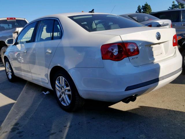 3VWSG71K27M011387 - 2007 VOLKSWAGEN JETTA 2.5 WHITE photo 3