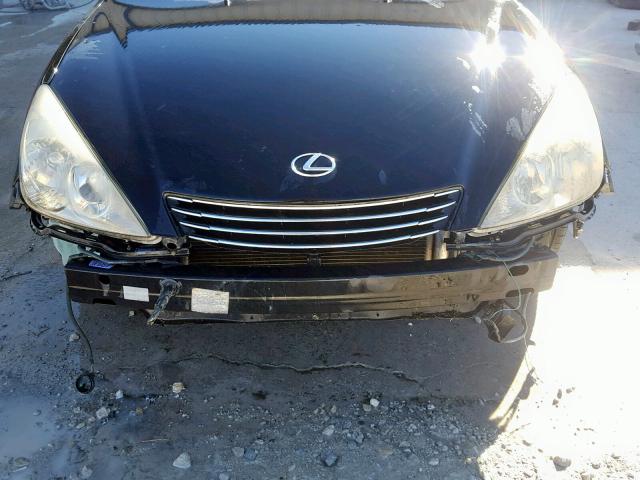 JTHBF30GX20031568 - 2002 LEXUS ES 300 BLACK photo 9