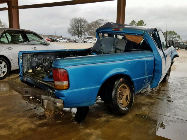 1FTCR14A4RPB50984 - 1994 FORD RANGER SUP BLUE photo 4