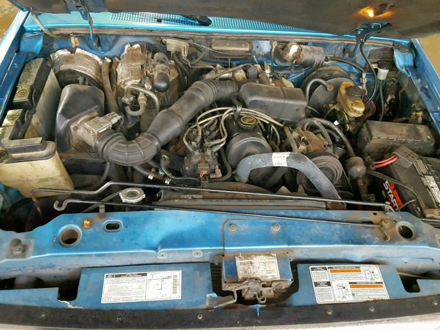 1FTCR14A4RPB50984 - 1994 FORD RANGER SUP BLUE photo 7