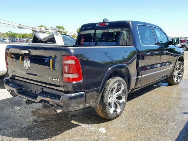 1C6SRFHT1KN516039 - 2019 RAM 1500 LIMIT BLACK photo 4