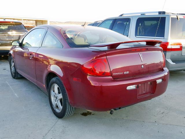 1G2AS18H797226897 - 2009 PONTIAC G5 BURGUNDY photo 3