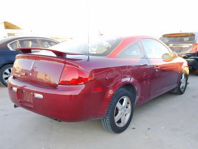 1G2AS18H797226897 - 2009 PONTIAC G5 BURGUNDY photo 4