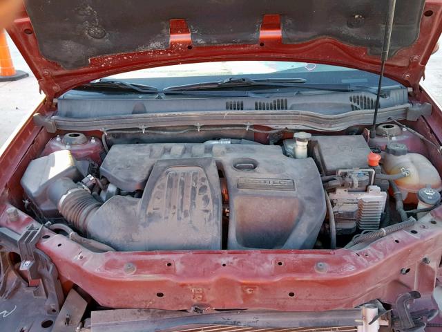 1G2AS18H797226897 - 2009 PONTIAC G5 BURGUNDY photo 7