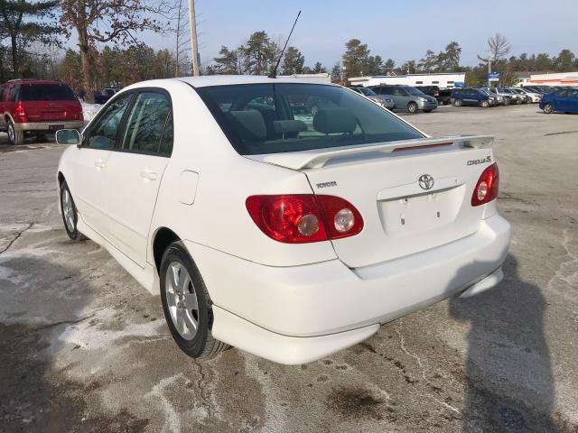 2T1BR32E17C793589 - 2007 TOYOTA COROLLA CE WHITE photo 3