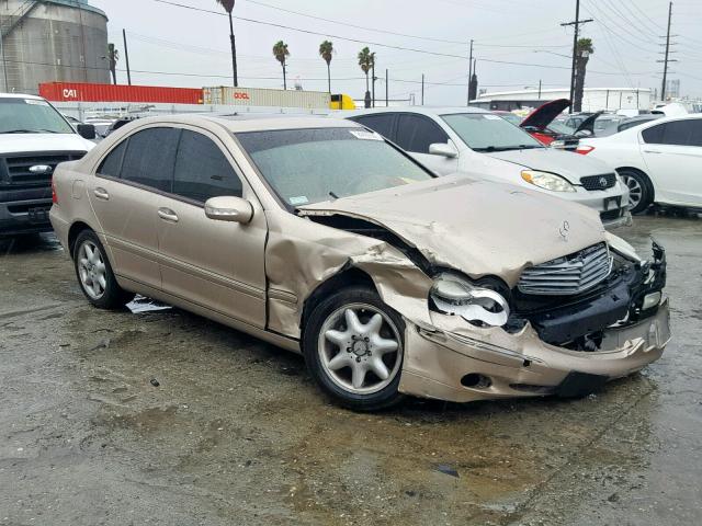 WDBRF61J63F316759 - 2003 MERCEDES-BENZ C 240 GOLD photo 1