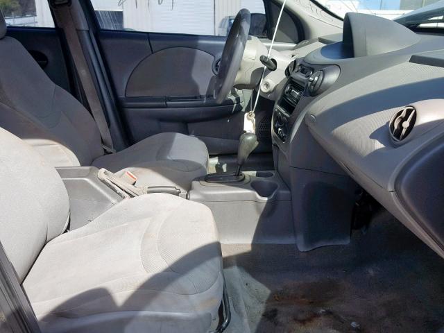 1G8AJ52F13Z143808 - 2003 SATURN ION LEVEL SILVER photo 5