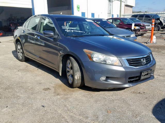 1HGCP36898A068666 - 2008 HONDA ACCORD EXL GRAY photo 1