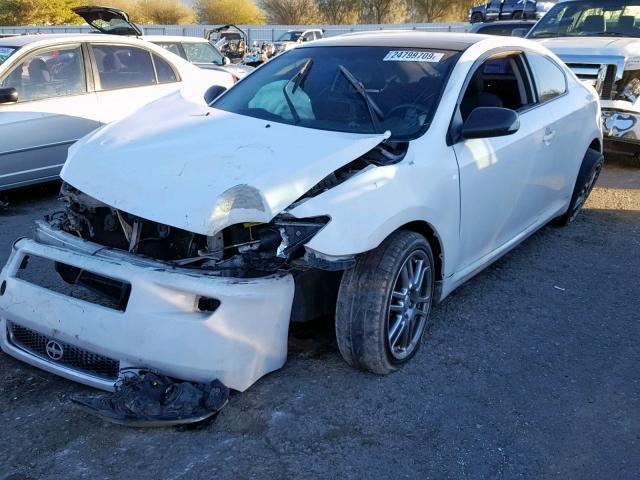 JTKDE167350009255 - 2005 TOYOTA SCION TC თეთრი ფოტო 2