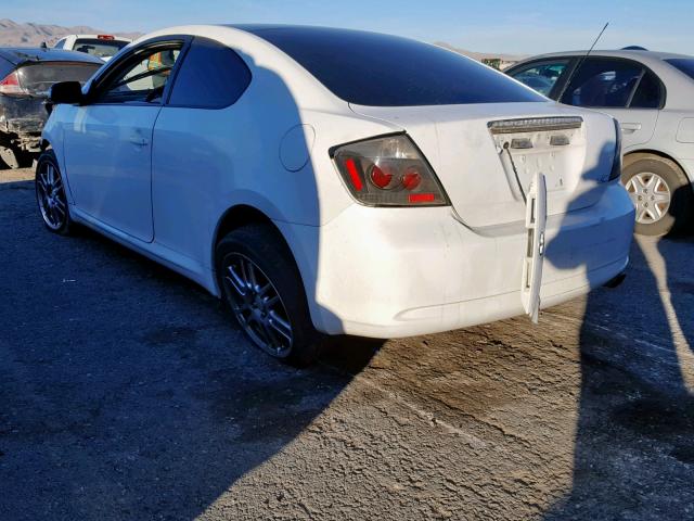 JTKDE167350009255 - 2005 TOYOTA SCION TC თეთრი ფოტო 3