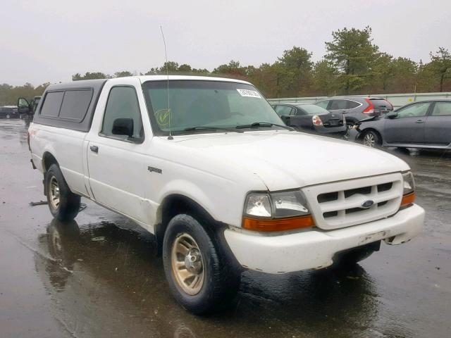 1FTYR10C2XTA90687 - 1999 FORD RANGER WHITE photo 1