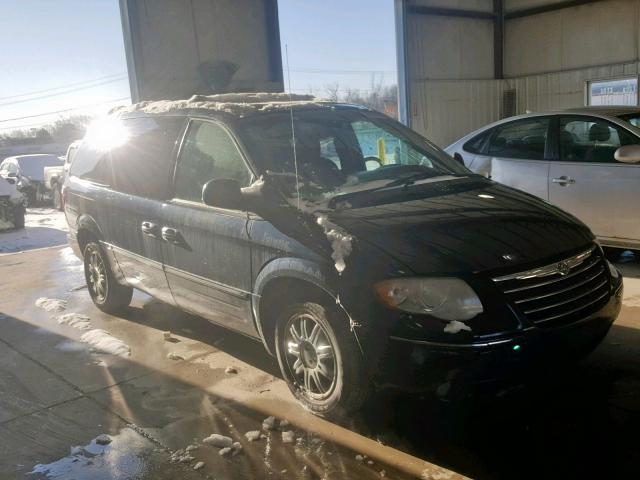 2C4GP64L75R339076 - 2005 CHRYSLER TOWN & COU BLUE photo 1