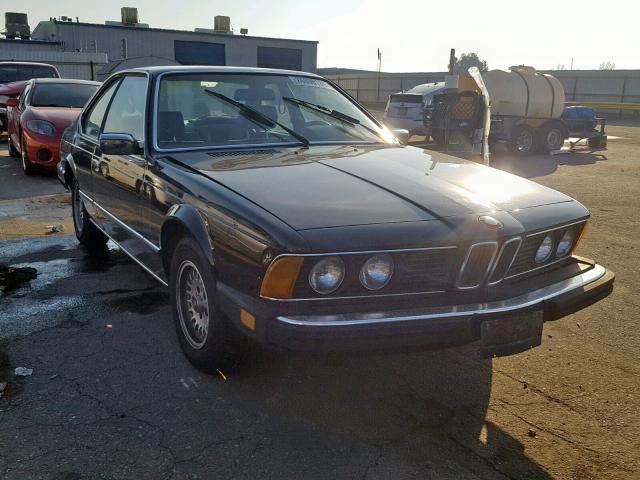 WBAEB7404E6727968 - 1984 BMW 633 CSI BLACK photo 1