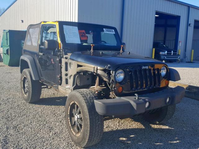 1J4AA2D10AL144125 - 2010 JEEP WRANGLER S BLACK photo 1