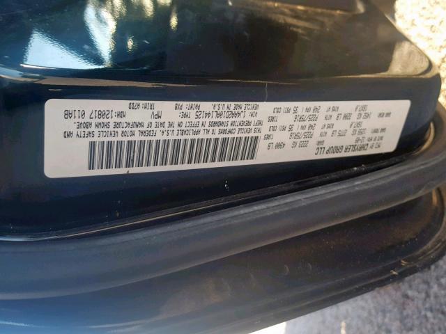 1J4AA2D10AL144125 - 2010 JEEP WRANGLER S BLACK photo 10