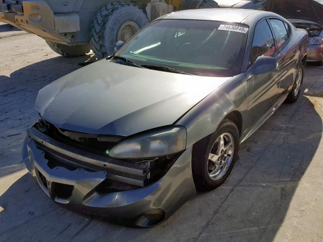 2G2WP522541367640 - 2004 PONTIAC GRAND PRIX GRAY photo 2
