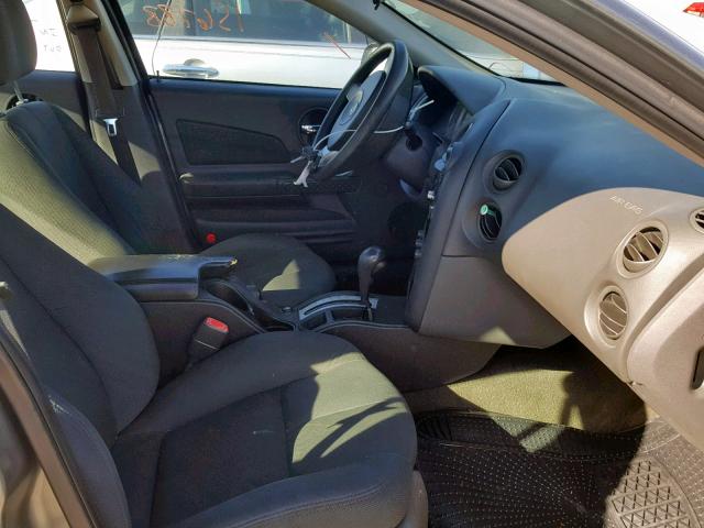 2G2WP522541367640 - 2004 PONTIAC GRAND PRIX GRAY photo 5