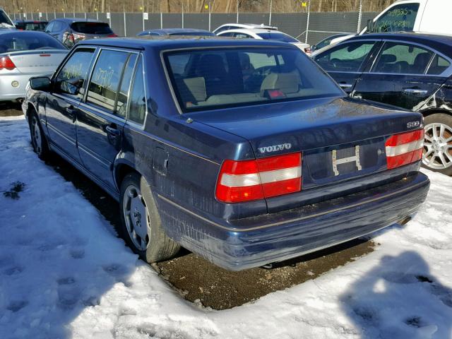 YV1KS9608V1123183 - 1997 VOLVO 960 BLUE photo 3