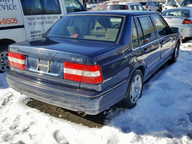 YV1KS9608V1123183 - 1997 VOLVO 960 BLUE photo 4