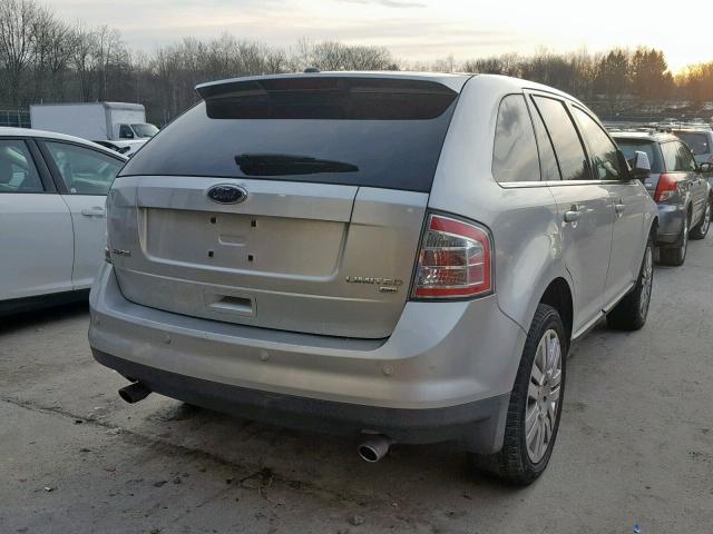 2FMDK49C89BA33917 - 2009 FORD EDGE LIMIT SILVER photo 4