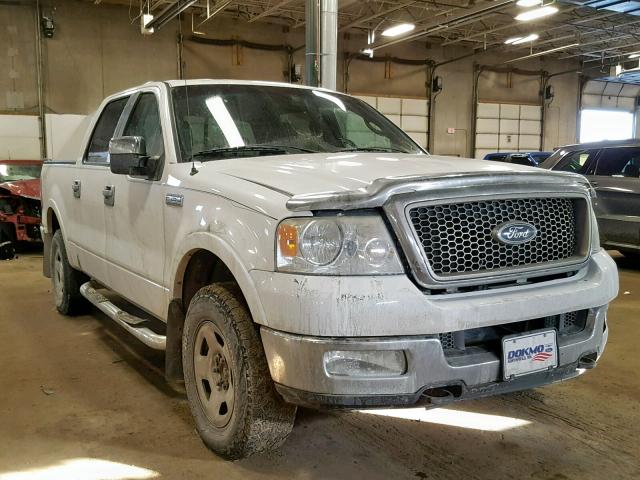 1FTPW14525FB02123 - 2005 FORD F150 SUPER WHITE photo 1