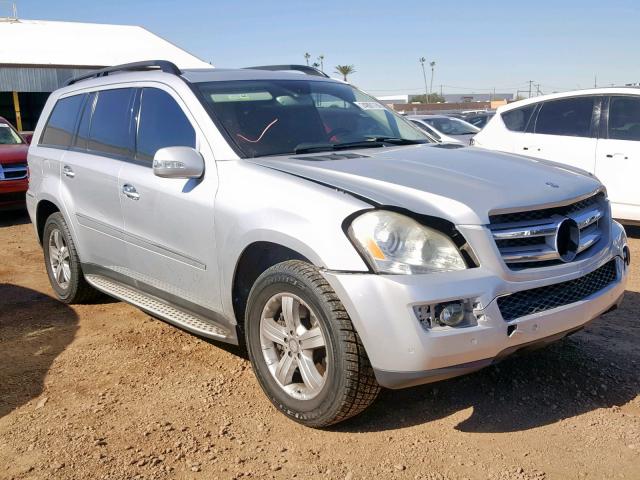 4JGBF71E98A418262 - 2008 MERCEDES-BENZ GL 450 4MA SILVER photo 1